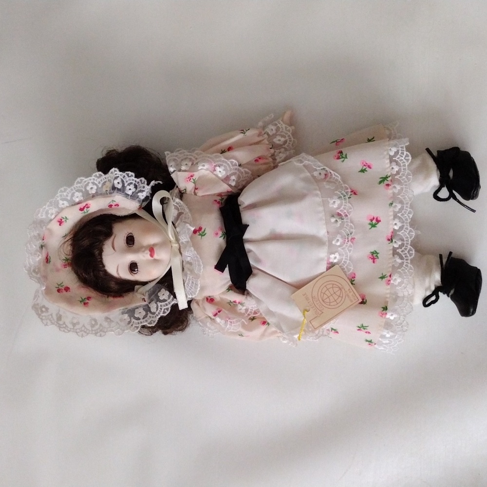 BRADLEY'S * COLLECTABLE PORCELAIN DOLL* NIB